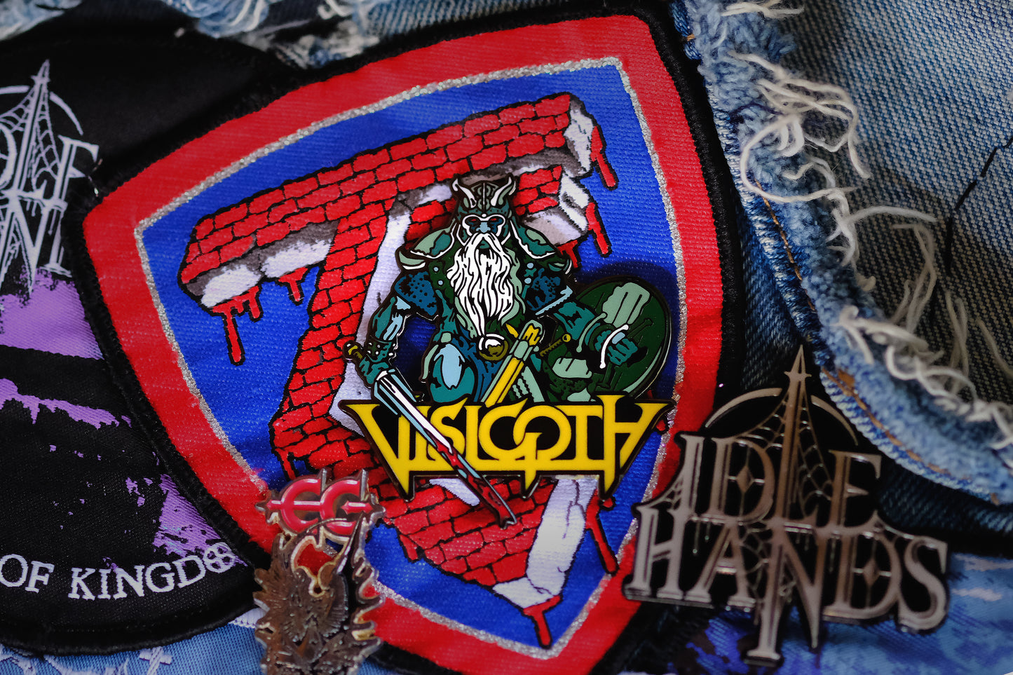 Visigoth - The Revenant King Enamel Pin